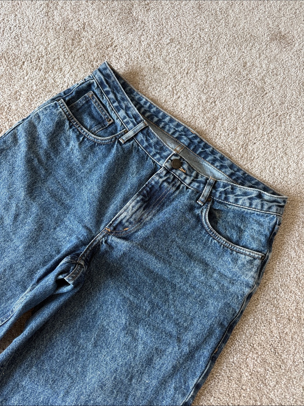 American Vintage Driot Boyfriend Medium Wash Jeans - Picture 6 of 10